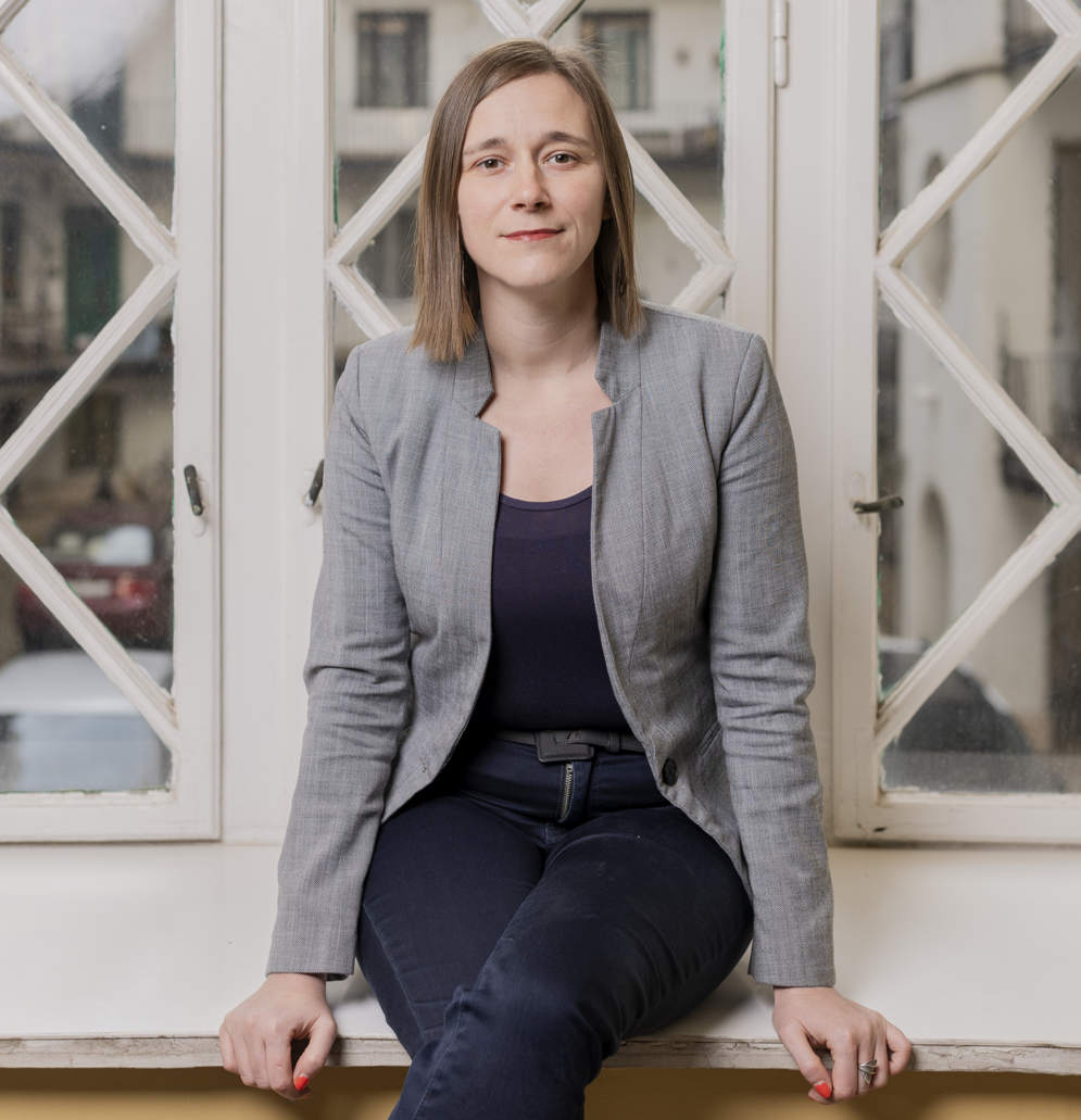 Redakteurin aus Budapest, Ungarn; Teilnehmende am Ostkurs der Journalistenschule ifp in München