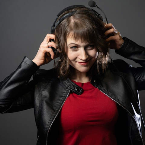 Nachrichtenmoderatorin aus Riga, Teilnehmende am Ostkurs der Journalistenschule ifp in München